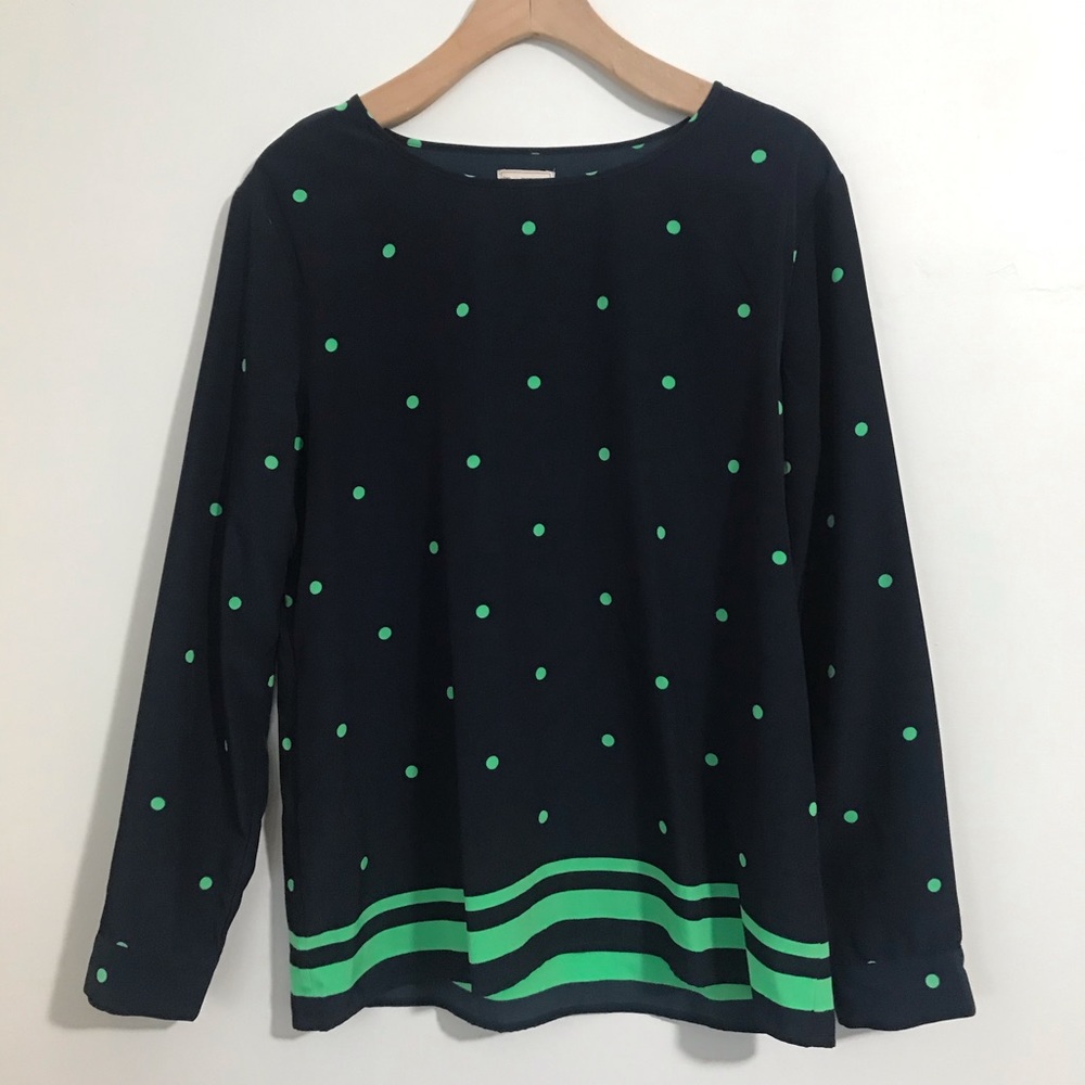 Polka dot top